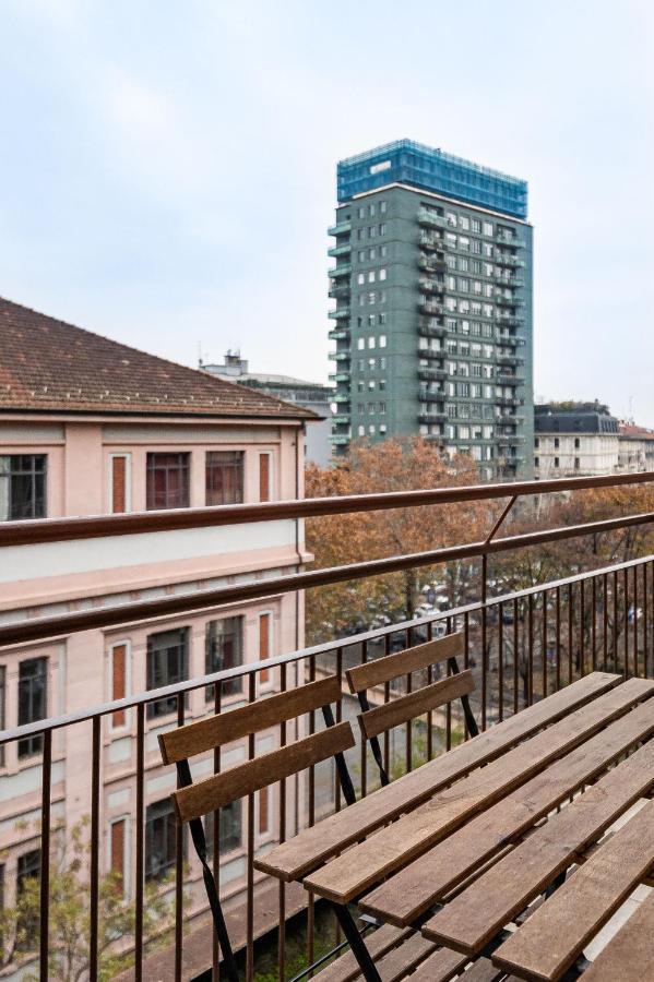 Appartamento Montello Livings, Exclusive Terrace And Skyline View Milano Esterno foto